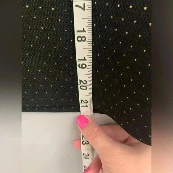Woman’s Anne Klein Black and Gold Studded Pencil Skirt Size 14 BNWT - Picture 8 of 8